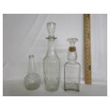 Mid Century Glass Decanters Mid Century Glass Decanters