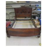Antique Bed 58'W Antique Bed 58'W