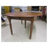 Antique Kitchen Table W/Leaf 5th Leg Antique Kitchen Table W/Leaf 5th Leg