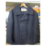 U.S. 140N Pea Jacket Size 44 U.S. 140N Pea Jacket Size 44