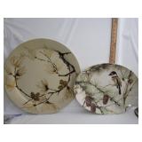 Large Metal Pine Cone Design Tray