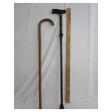 Wood And Metal Canes