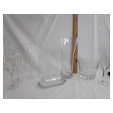 Etched Crystal Glassware