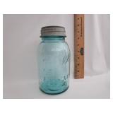 #4 Antique Blue Ball Jar