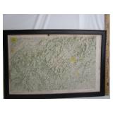 Knoxville Raised Map