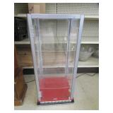 Plexi Glass Display Case W/Key 16'x16'x35'T