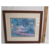 Framed Boat Print
