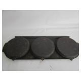 Antique Cast Iron Flop Pancake Griddle