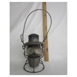 Vintage A.D. Lake Kero Rail Road Oil Lantern