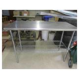 Stainless Steel Table 50'Wx24'Dx35.5'T