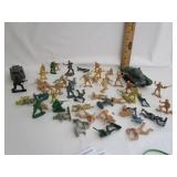 Collection Of Vintage Army Men