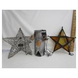 Metal Star Art Tea Light Holders,Metal Wine Holder