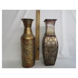 Home Decor Metal Vases