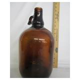 Brown Glass Gallon Jug