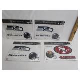 Seattle And 49ers Car Magnets