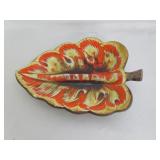 Leaf Design Treasure Craft Ashtray