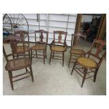 6 Vintage Chairs