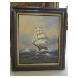Signed Lendi Oil On Canvas 27'x32'
