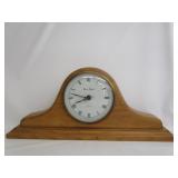 Daniel Dakota Wood Mantel Clock Battery Operated