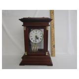Wood Mantel Clock Not Tested