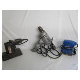 Vtg Craftsman Drill W/Sanders