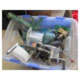 Tote Full Of Items,Power Strips,Many Items