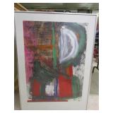 Framed Abstract 26.5'x36.5'