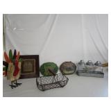 Cabin Decor,Storage Jars,Wood Wall Hangers