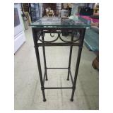 Plant Stand With Glass Top