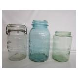 Vintge Canning Jars,Ball,Keystone,Whitney