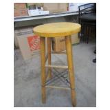 Wood Barstool