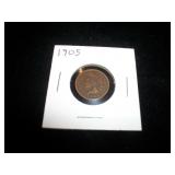 1905 Bronze Indian Cent