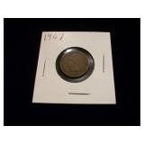 1907 Bronze Indian Cent
