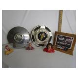 Vtg Hubcaps,Racing Memorbilia