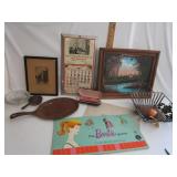 Lots Of Vtg Items,Barbie Game Bd,