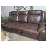 Pleather Furniture W/Swivel Rocking Recliners