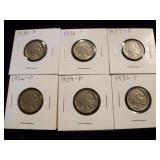 1920's & 30's Buffalo/Indian Head