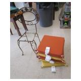 Patio Cushions With Wrought Iron Chair