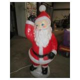 Vintage Santa Yard Decor