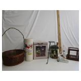 Wood Bark Basket,Candle Holders,Air Plant