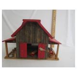 Cabin Decor Wood Barn Display