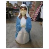Mary Christmas Yard Art