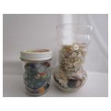 Vintage Buttons & Marbles