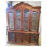 Mid Century China Cabinet 66.5'Wx18'Dx6Ftx11'