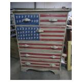 Americana Painted Dresser 18'x33'