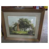 Cabin Framed Print 28'x34'
