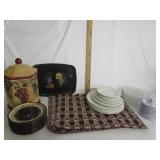 Johnson Bros,Dishes,Stoneware Snak Plates