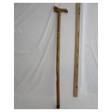 Hand Carved Wood Cane