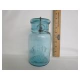 Wire Side Tite Seal Blue Canning Jar