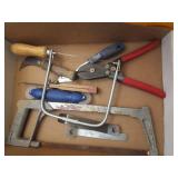 Assortment Of Tools,Hacksaws,